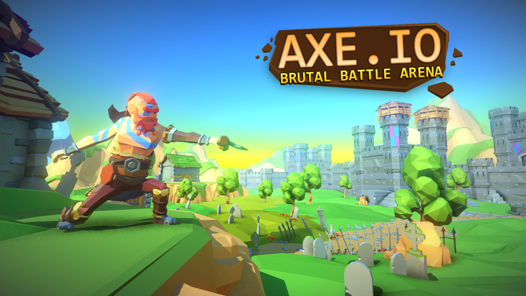 AXE.IO - Survival Battleground Mod  Screenshot 1