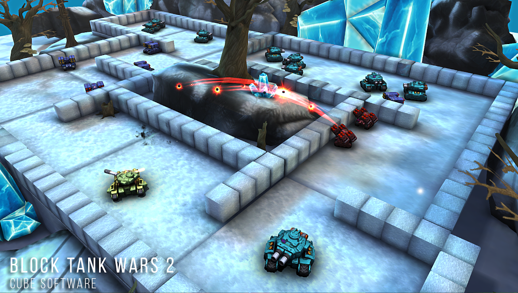 Block Tank Wars 2 Mod  Screenshot 3