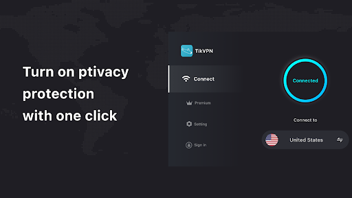 TikVPN-TV - Fast & Safe Proxy  Screenshot 1