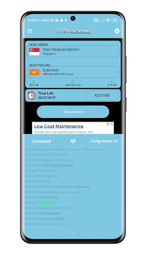 J7 Vpn Reloaded  Screenshot 4