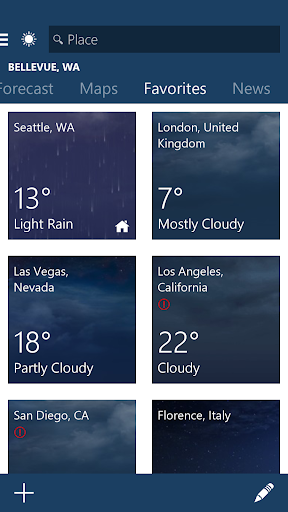 MSN Weather - Forecast & Maps  Screenshot 3