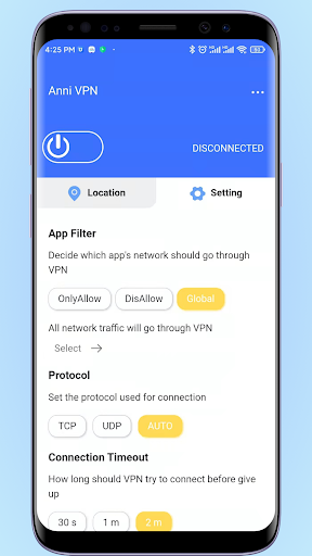 Anni VPN -  Fast Easy Security  Screenshot 4