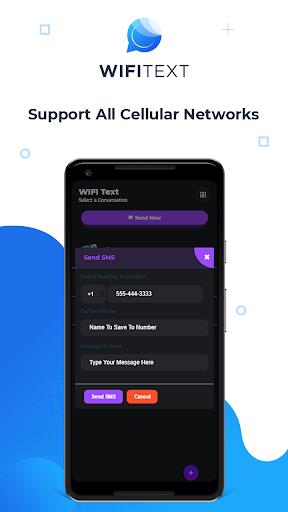 WiFiText: Send SMS + MMS Texts  Screenshot 3