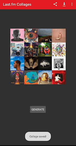 Last.fm Collage Generator  Screenshot 3