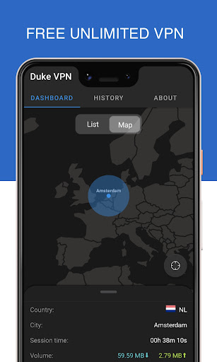 Duke VPN - Private Fast VPN  Screenshot 1