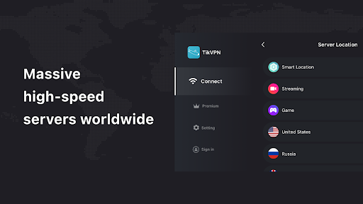 TikVPN-TV - Fast & Safe Proxy  Screenshot 2