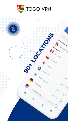 VPN Togo - Get Togo IP  Screenshot 3