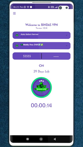 BINDAS VPN  Screenshot 1