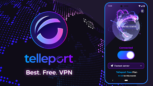 Telleport - VPN Secure Network  Screenshot 1