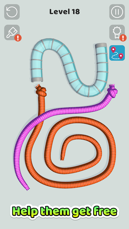 Tangled Snakes  Screenshot 2