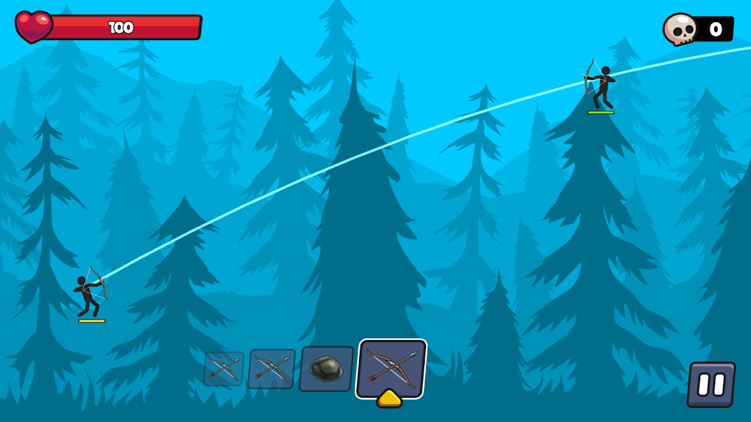 Archers Heroes Stickman's War Mod  Screenshot 2