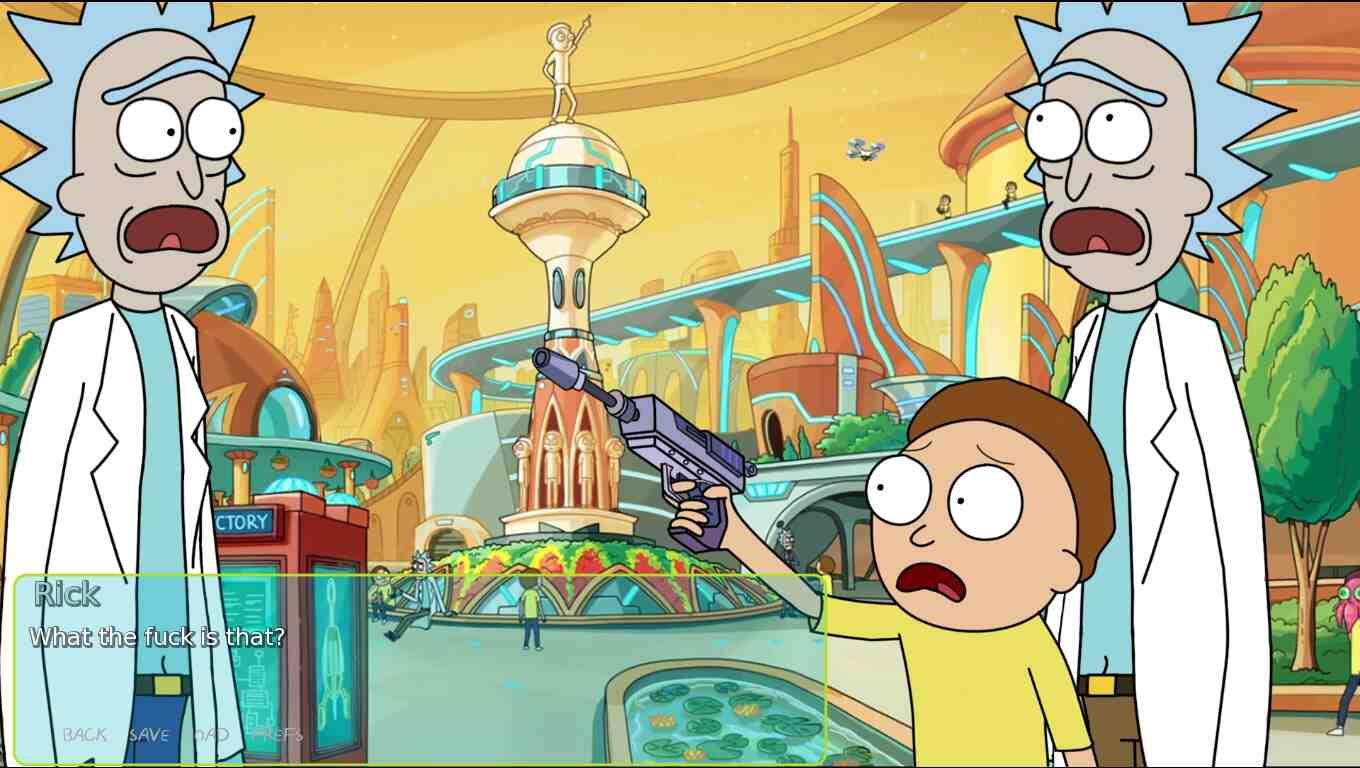 Rick and Morty – The Perviest Central Finite Curve  Screenshot 2