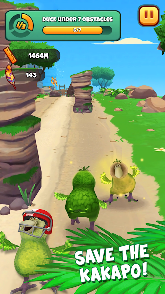 Kakapo Run: Animal Rescue Game Mod  Screenshot 3