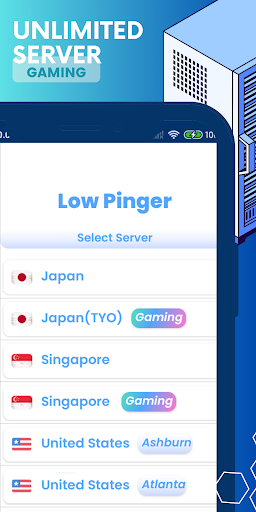 Low Pinger FF VPN - Gaming IP  Screenshot 2