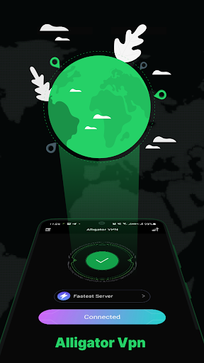 Alligator VPN - Private & Fun  Screenshot 1