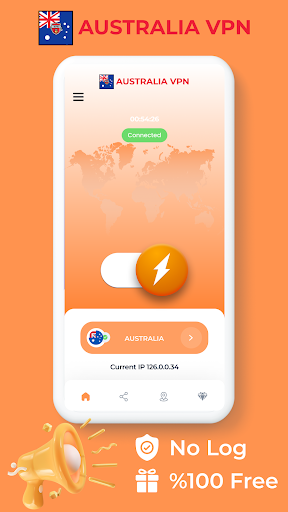 Australia VPN - Private Proxy  Screenshot 1