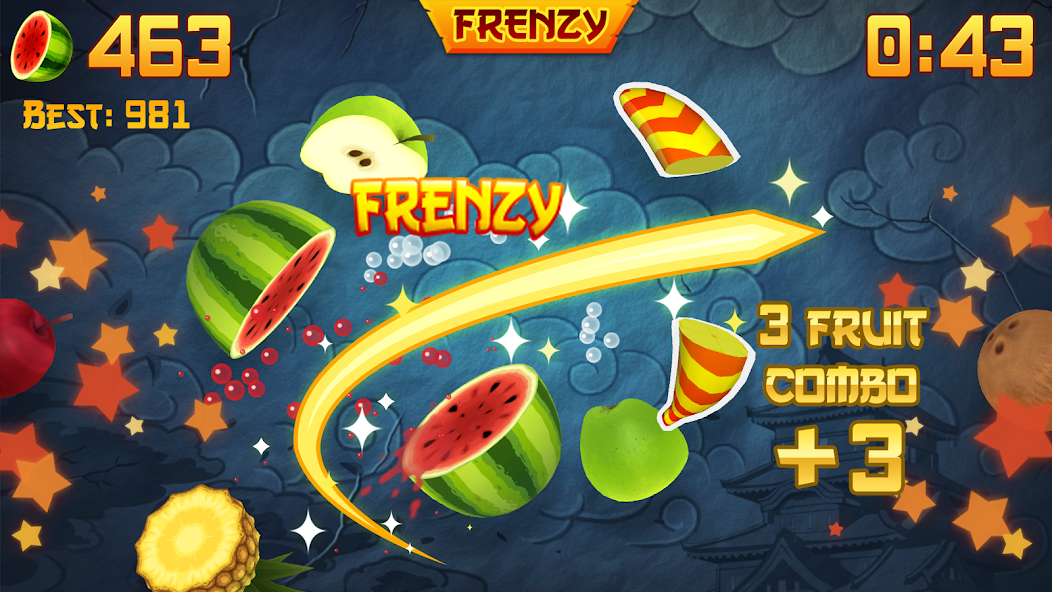 Fruit Ninja Classic+ Mod  Screenshot 2