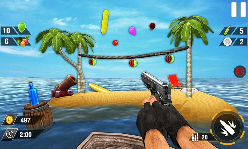 Bottle Gun Shooter Game Mod  Screenshot 4