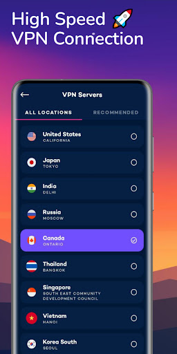 Bongo VPN - Secure VPN Proxy  Screenshot 3