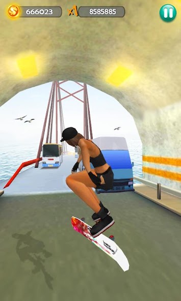 Hoverboard Surfers 3D Mod  Screenshot 3