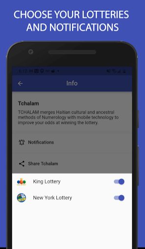 TCHALAM: Lottery with Haitian Spiritual Numbers  Screenshot 1