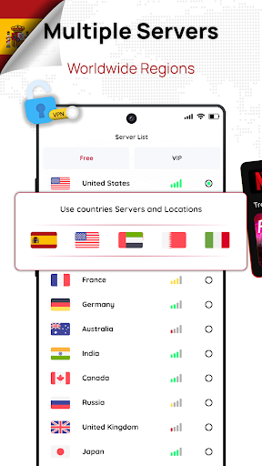 Spain VPN: Get Madrid IP  Screenshot 2