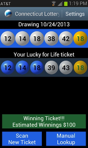 Connecticut Lottery Scanner  Screenshot 3