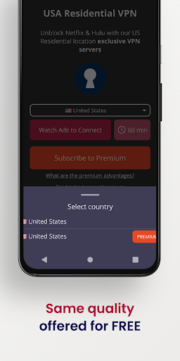 USA Residential Fast VPN  Screenshot 3