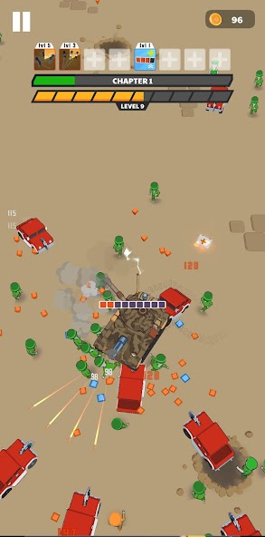 Tank Survival: Blitz War Mod  Screenshot 4