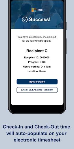 IHSS EVV Mobile App  Screenshot 4