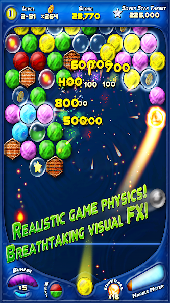 Bubble Bust! HD Bubble Shooter Mod  Screenshot 2