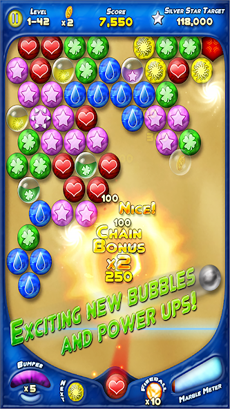 Bubble Bust! HD Bubble Shooter Mod  Screenshot 4