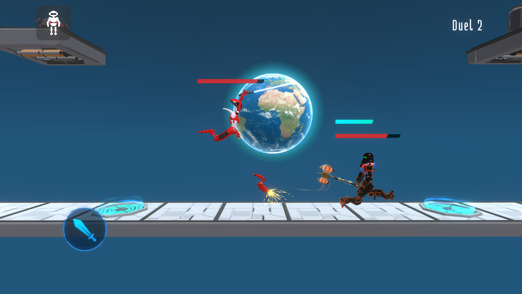 Robot Epic War: Arena Fighting Mod  Screenshot 1