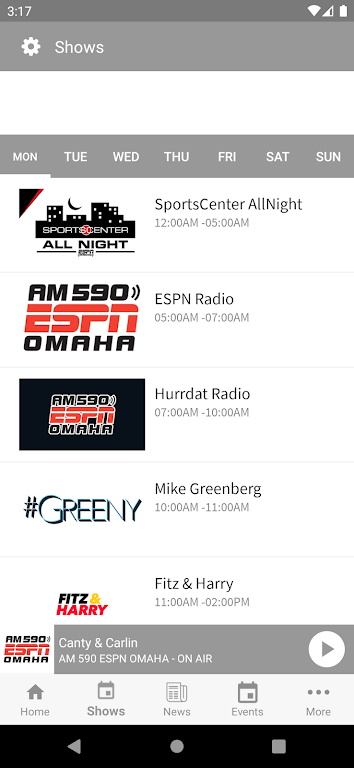 AM 590 ESPN Omaha  Screenshot 3