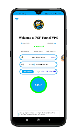 FSF Tunnel Super Fastest Vpn  Screenshot 2