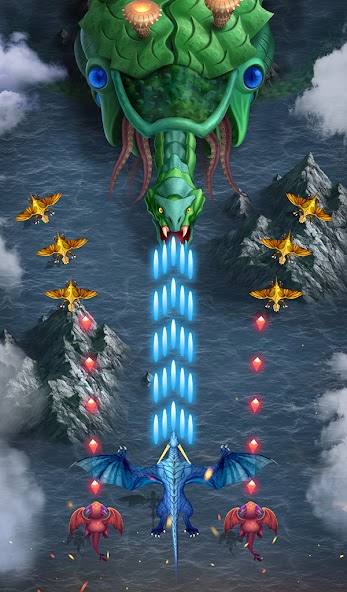 Dragon shooter - Dragon war Mod  Screenshot 2