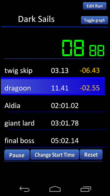 Speedrun Timer/Splitter  Screenshot 2