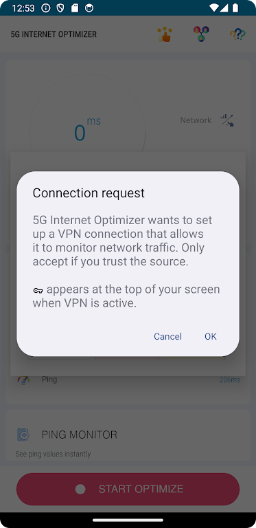 5G Internet Optimizer and VPN  Screenshot 4