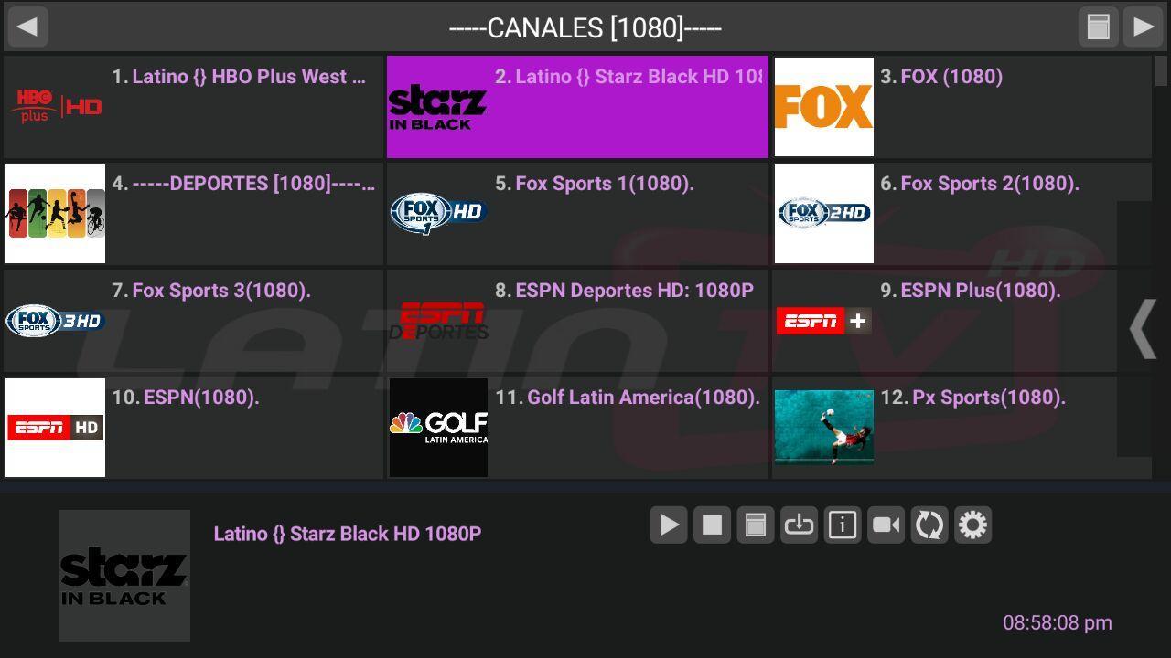 Latin TV  Screenshot 1