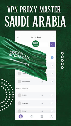 VPN PROXY MASTER SAUDI ARABIA  Screenshot 1