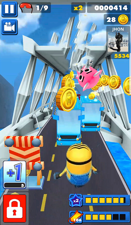 Epic Minion Banana Rush Legends  Screenshot 3