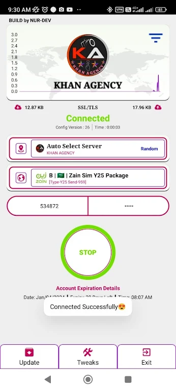 KHAN AGENCY VPN  Screenshot 2