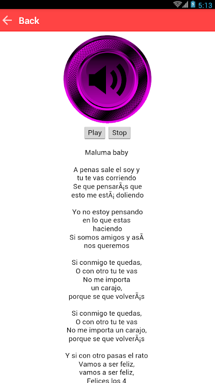 Felices Los 4 Maluma Musica Lyrics  Screenshot 2