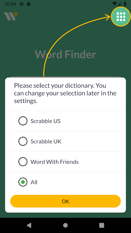 Wordfinder by WordTips  Screenshot 1