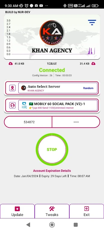 KHAN AGENCY VPN  Screenshot 1