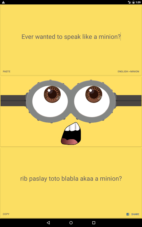 English to minion Translator  Screenshot 4