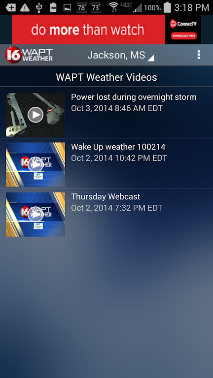 16 WAPT Weather  Screenshot 4