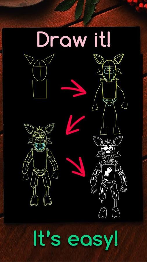 How to Draw FNaF Characters  Screenshot 4