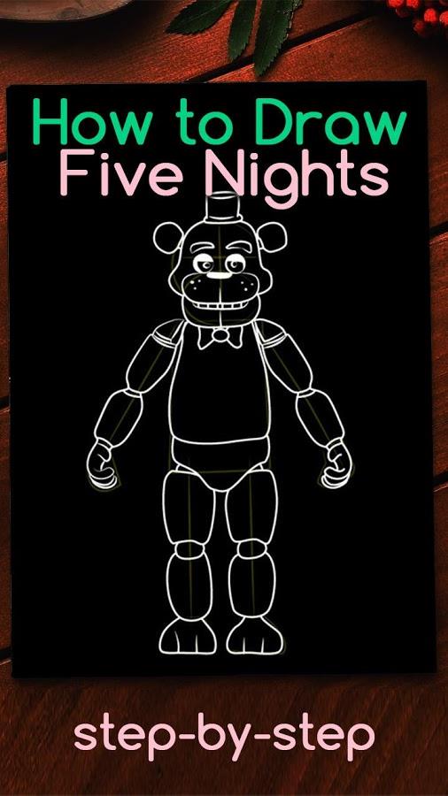 How to Draw FNaF Characters  Screenshot 1