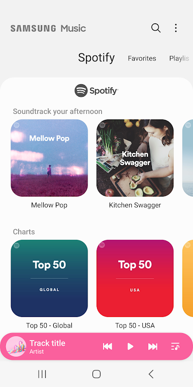 Samsung Music  Screenshot 2